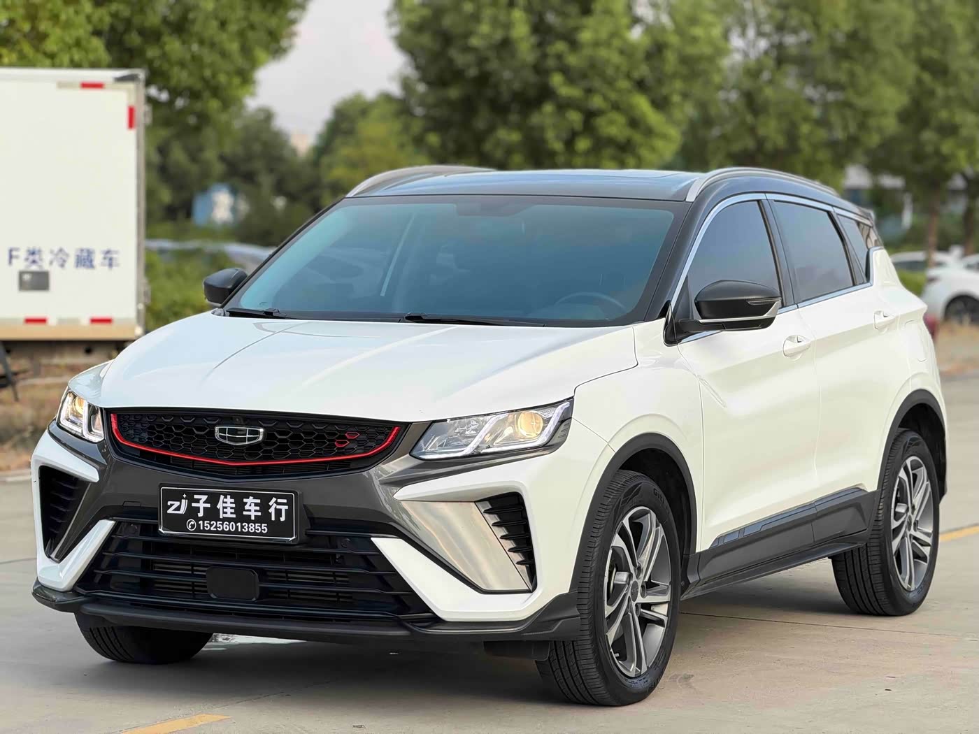 Geely Binyue 1.4 л 2021 г. Белый, пробег 19000 км