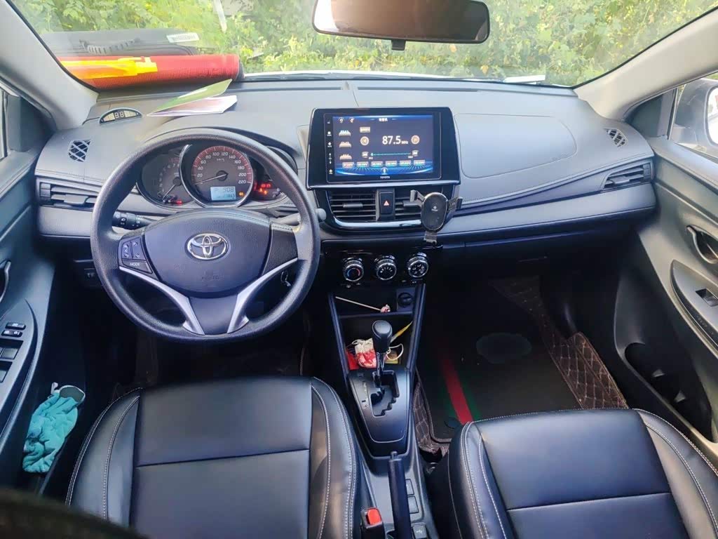 Toyota Vios 1.5 л 2021 г. Белый, пробег 27799 км