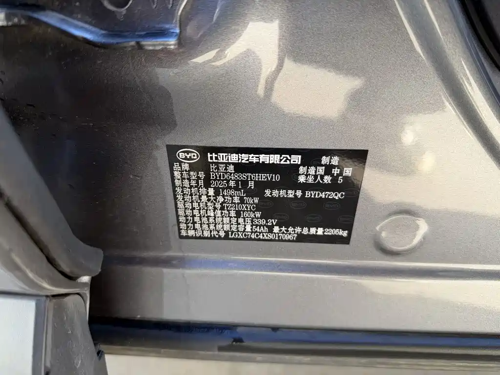 BYD SONGJIANG NEW ENERGY