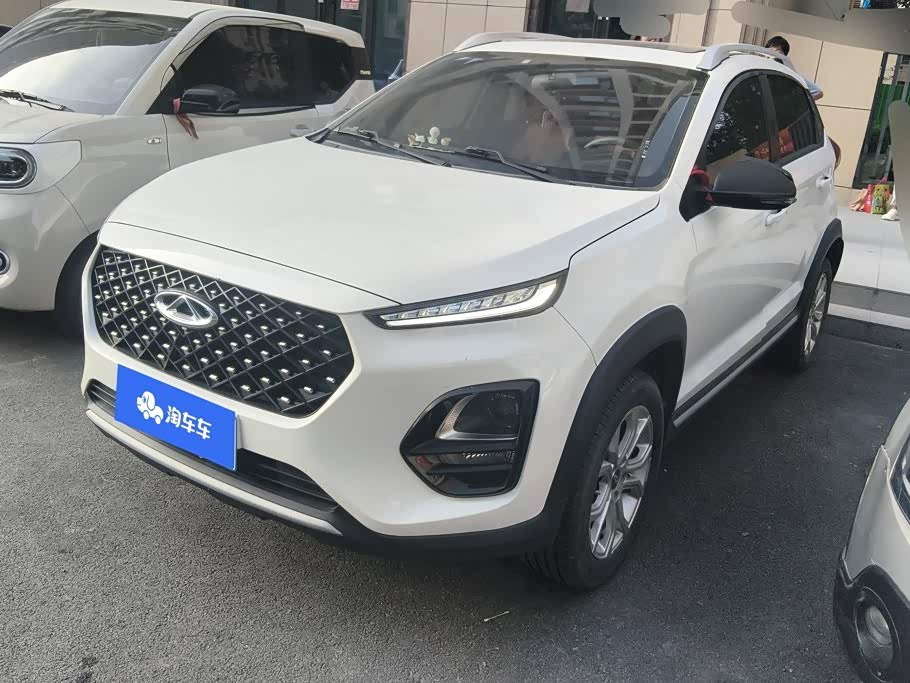 CHERY Tiggo 3x 1.5 л 2021 г. Белый, пробег 35400 км