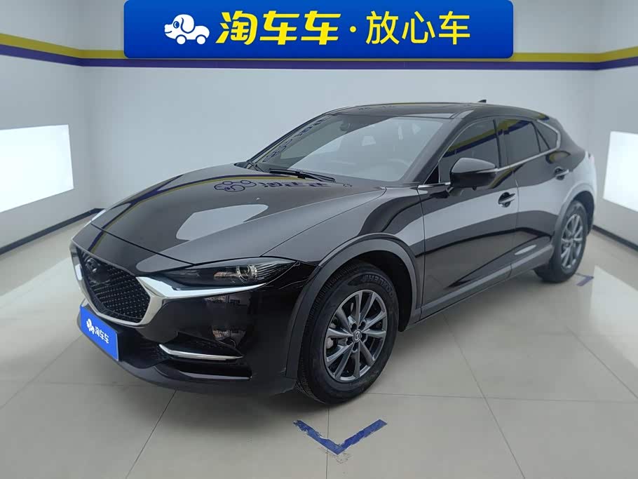 Mazda CX-4 2.0 л 2023 г. красный/фиолетовый, пробег 38700 км