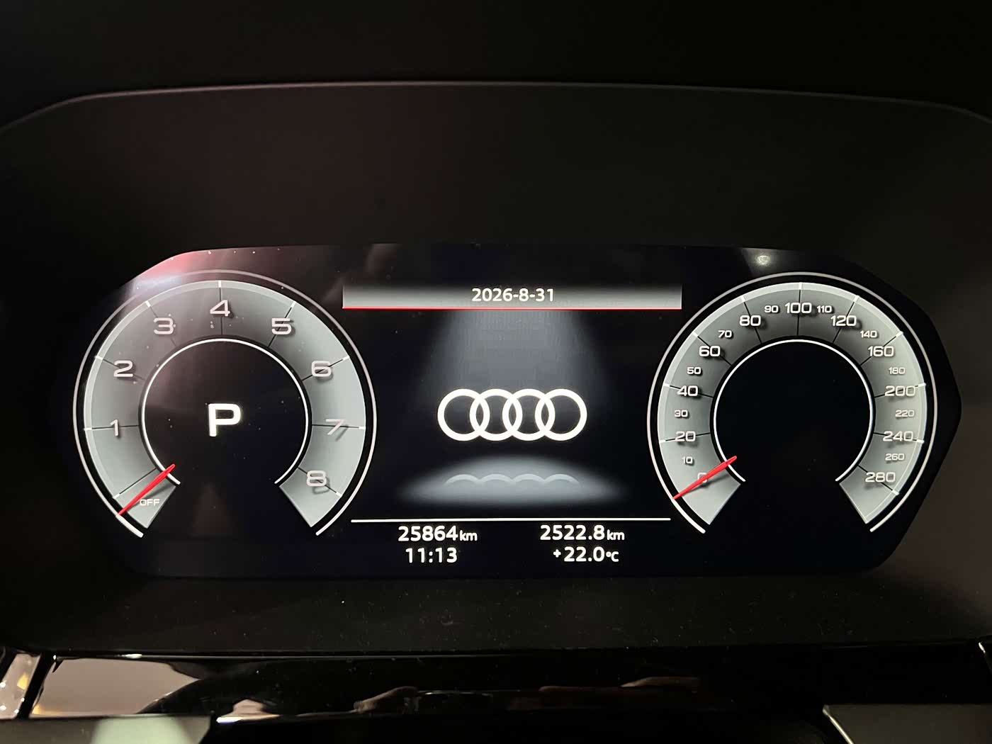 Audi A3 1.4 л 2024 г. Белый, пробег 13000 км