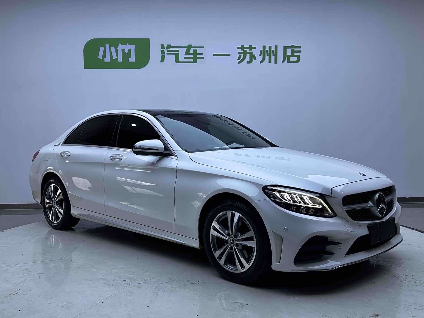 Mercedes-Benz C-Class 1.5 л 2021 г. Белый, пробег 43000 км