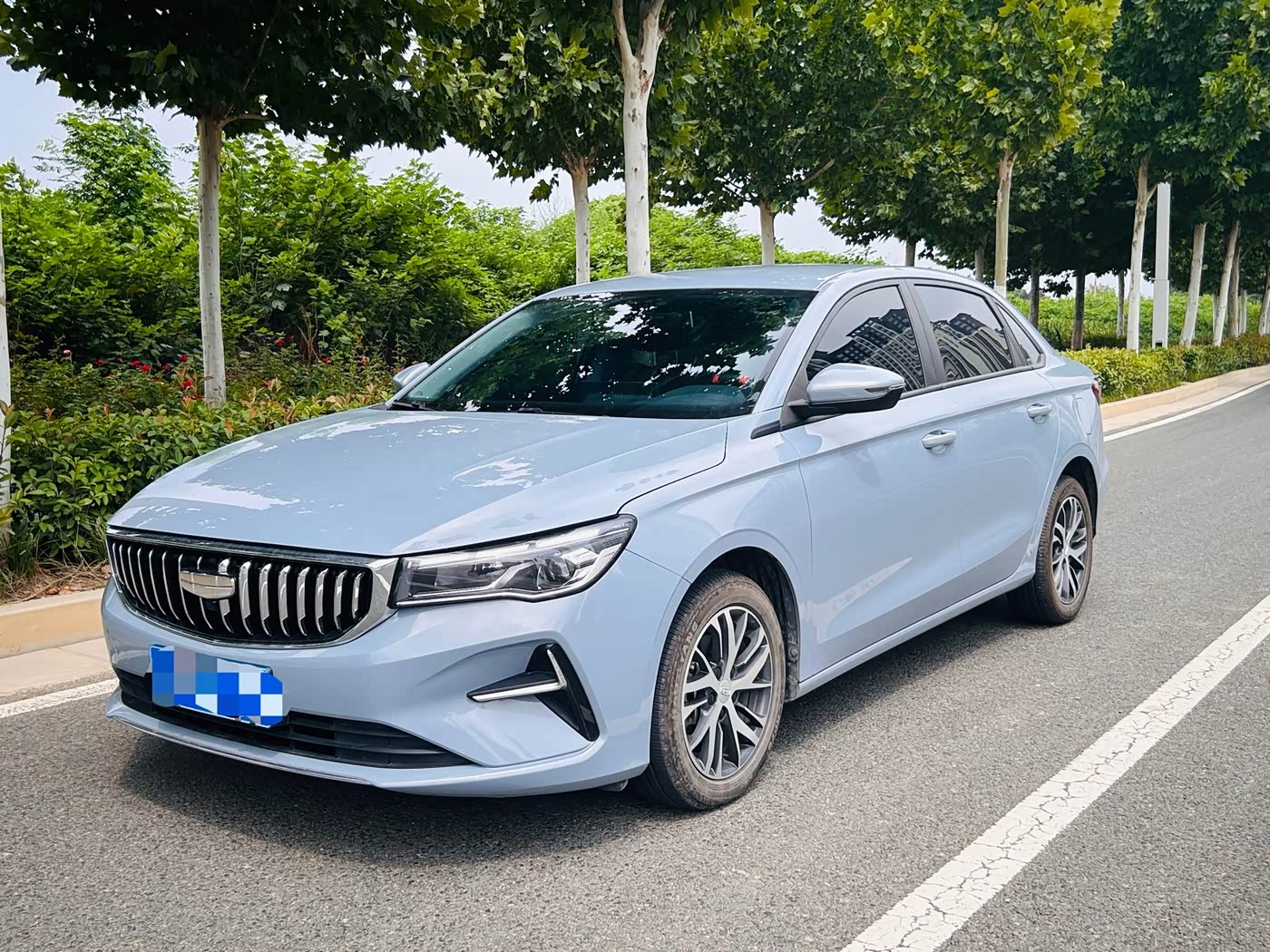 Geely Emgrand 1.5 л 2025 г. Голубой, пробег 15000 км