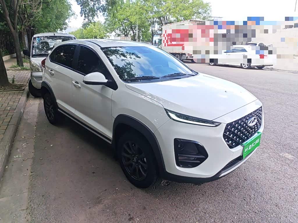 CHERY Tiggo 3x 1.5 л 2024 г. Белый, пробег 13700 км