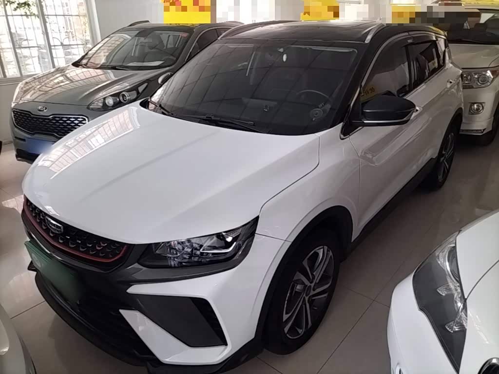 Geely Binyue 1.4 л 2022 г. Белый, пробег 24700 км