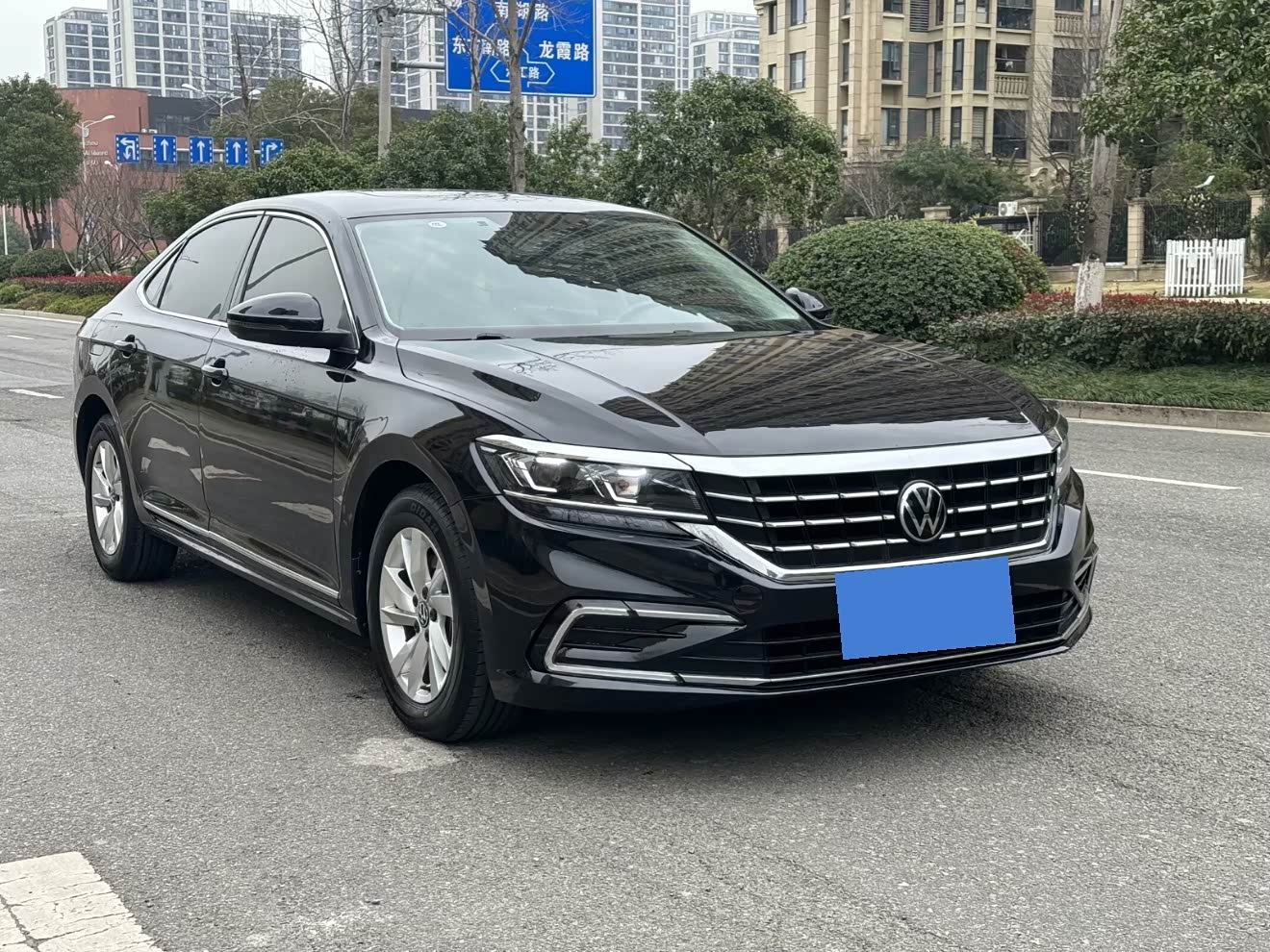 Volkswagen Passat 1.4 л 2022 г. Чёрный, пробег 50000 км