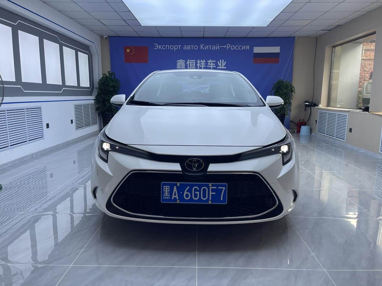 Toyota Levin 1.2 л 2025 г. Белый, пробег 3000 км