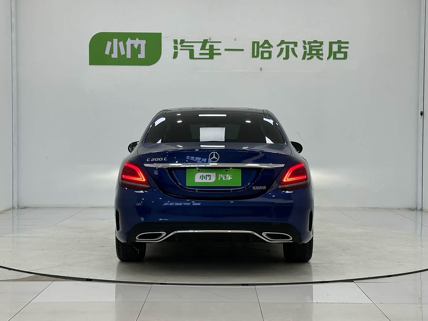 Mercedes-Benz C-Class 1.5 л 2021 г. Голубой, пробег 17200 км