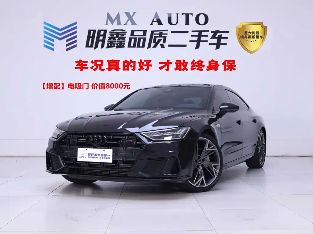 奥迪A7L 2023款 45 TFSI quattro S-line 黑武士版 2024