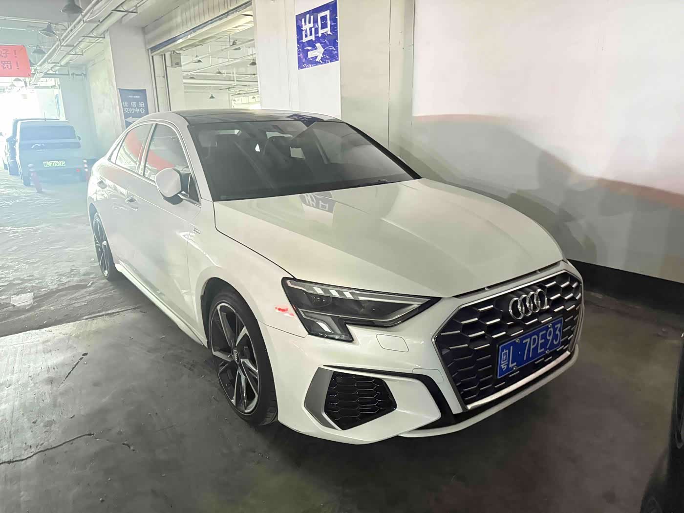 Audi A3 1.4 л 2022 г. Белый, пробег 31500 км