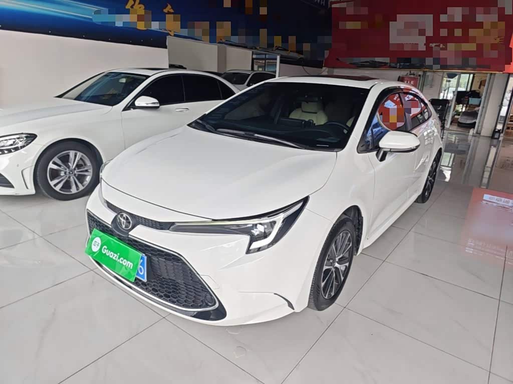 Toyota Levin 1.2 л 2024 г. Белый, пробег 27400 км