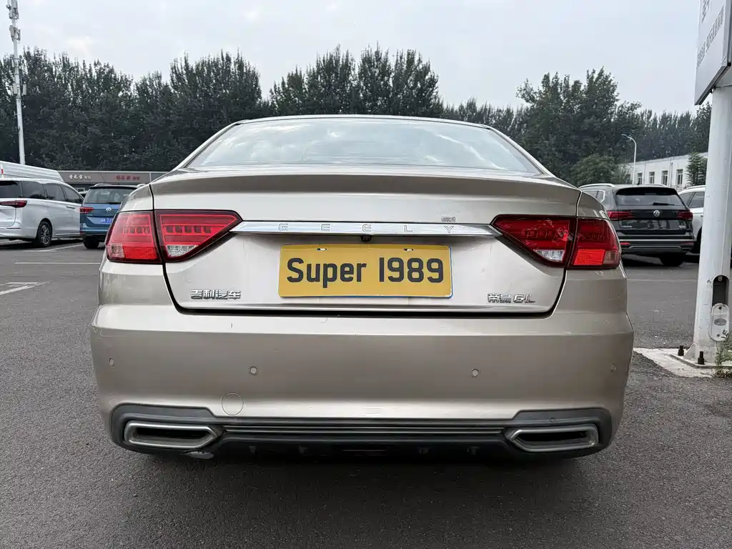 Geely Emgrand GL — миниатюра 6