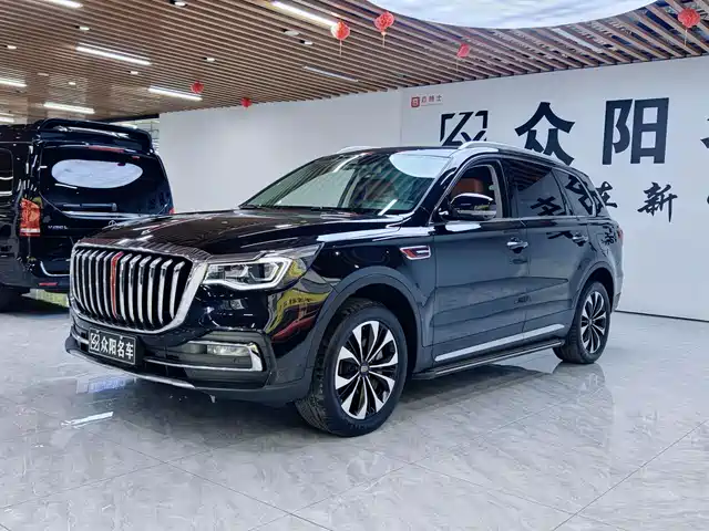 RED FLAG HONGQI HS7 2022