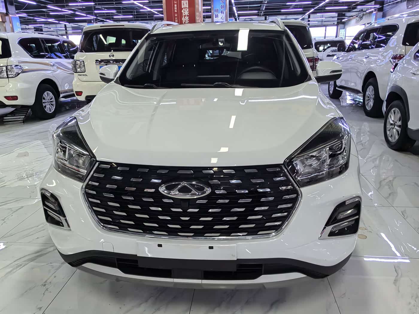 CHERY Tiggo 5x 1.5 л 2022 г. Белый, пробег 35000 км