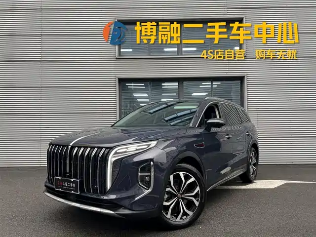 RED FLAG HONGQI HS7 2024