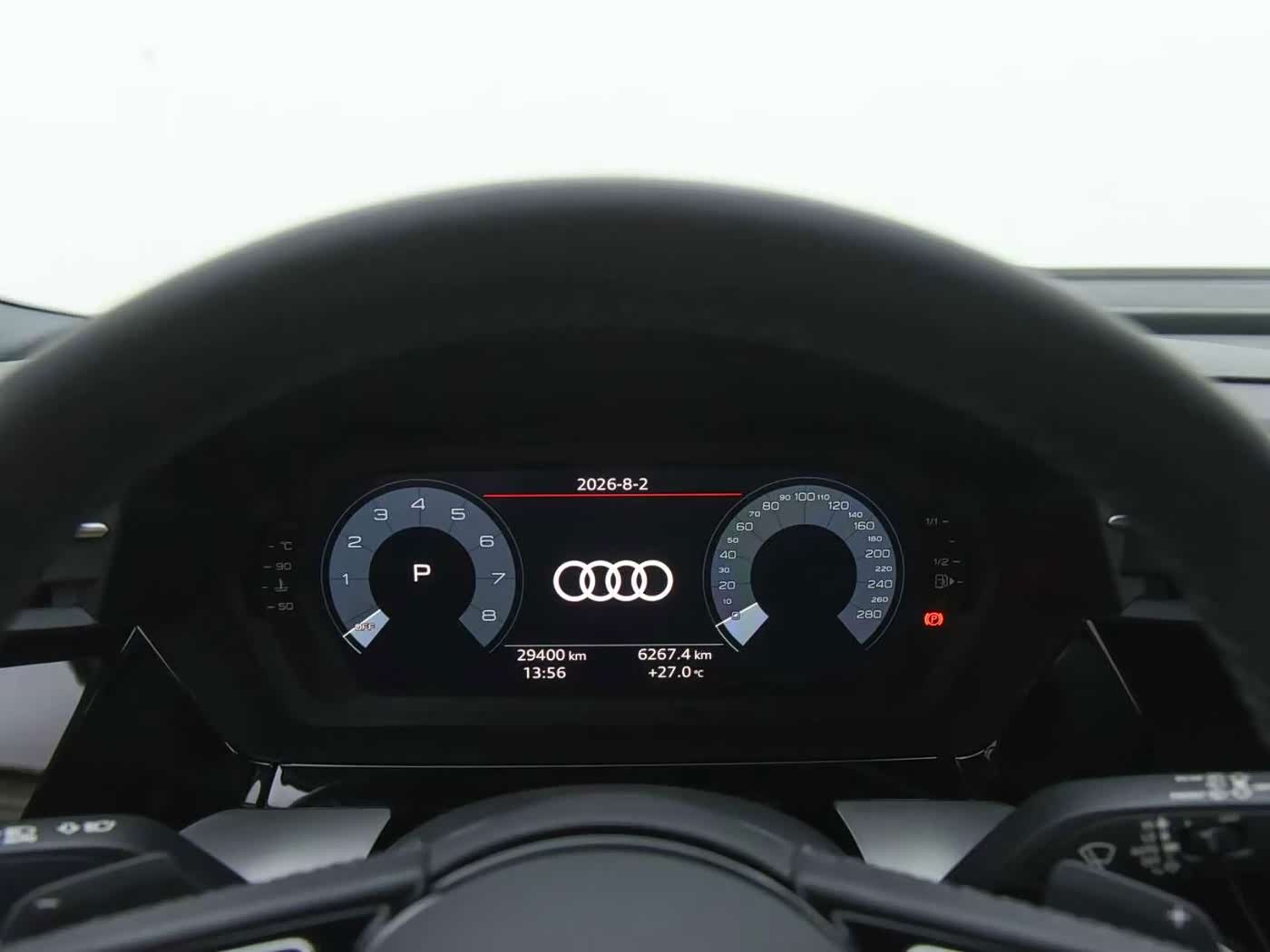 Audi A3 1.4 л 2024 г. Белый, пробег 29000 км
