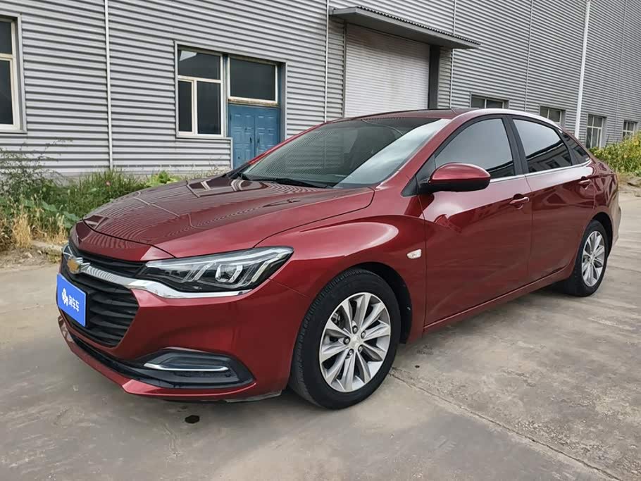 Chevrolet Monza 1.5 л 2023 г. красный/фиолетовый, пробег 34500 км
