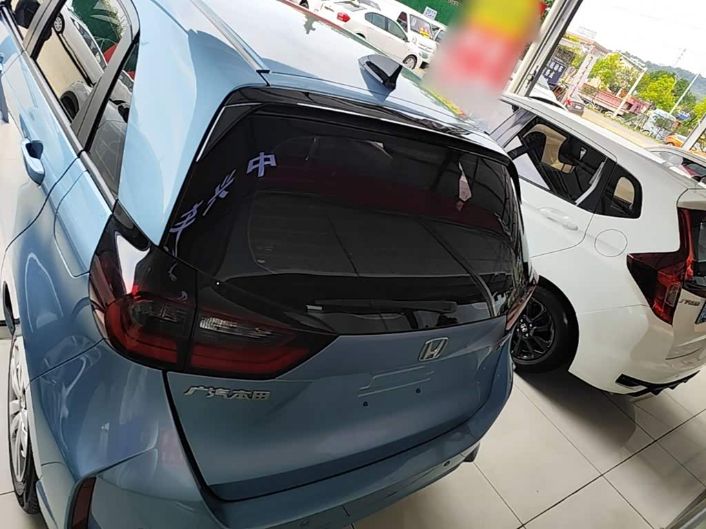 Honda Fit 1.5 л 2023 г. Голубой, пробег 49100 км