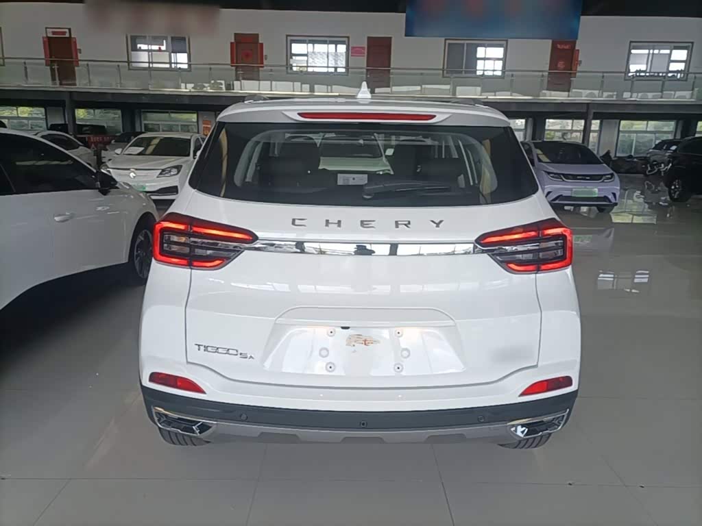 CHERY Tiggo 5x 1.5 л 2025 г. Белый, пробег 12600 км