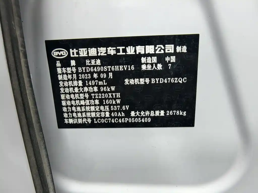 BYD Tang New Energy — миниатюра 11