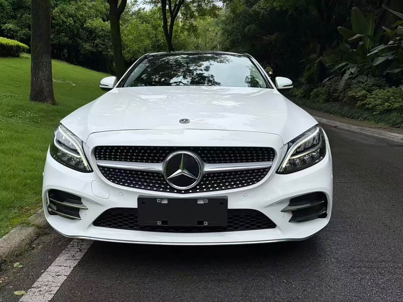Mercedes-Benz C-Class 1.5 л 2021 г. Белый, пробег 47000 км