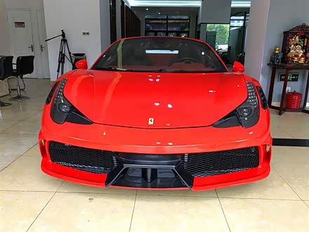 法拉利458 2013款 4.5l spider