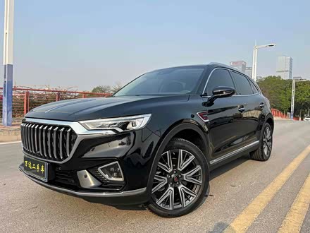 红旗hs5 2022款 改款 2.0t 智联旗享四驱版0.8万公里/2021-12/广州16.