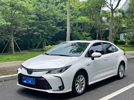 卡罗拉 2021款 双擎 1.8l e-cvt精英版