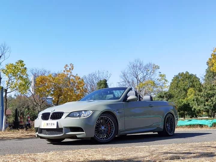 宝马m3 2009款 m3敞篷轿跑车
