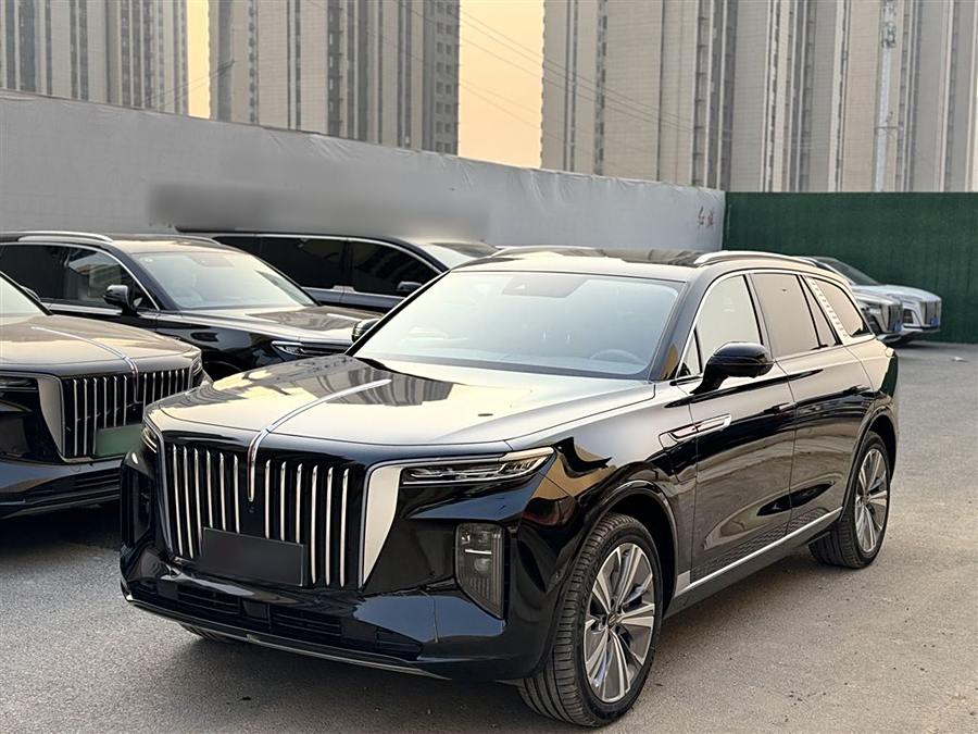 red flag Hongqi E-HS9