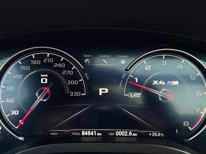 BMW X4 M 2019 X4 M lei ting ban