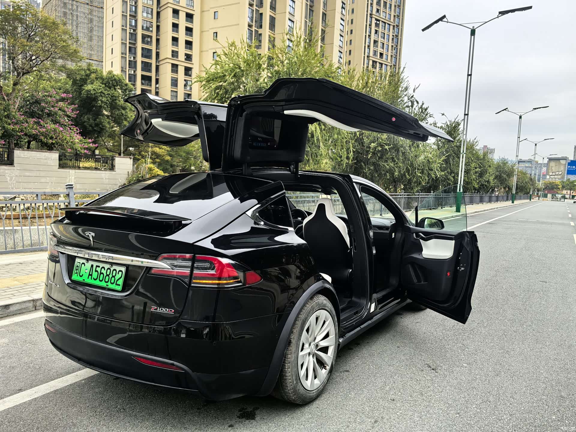 Tesla Model X, 2019 все фото