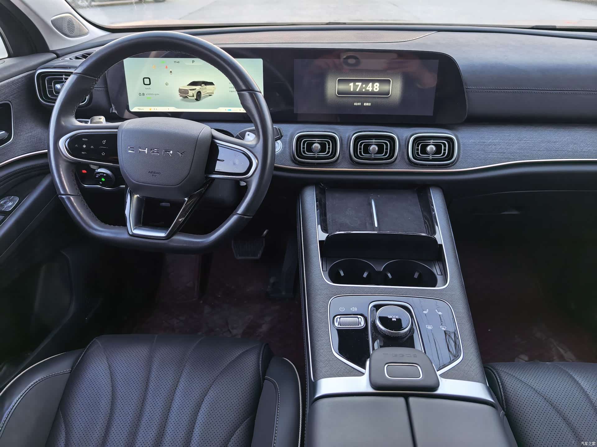 Chery Tiggo 9, 2023 все фото