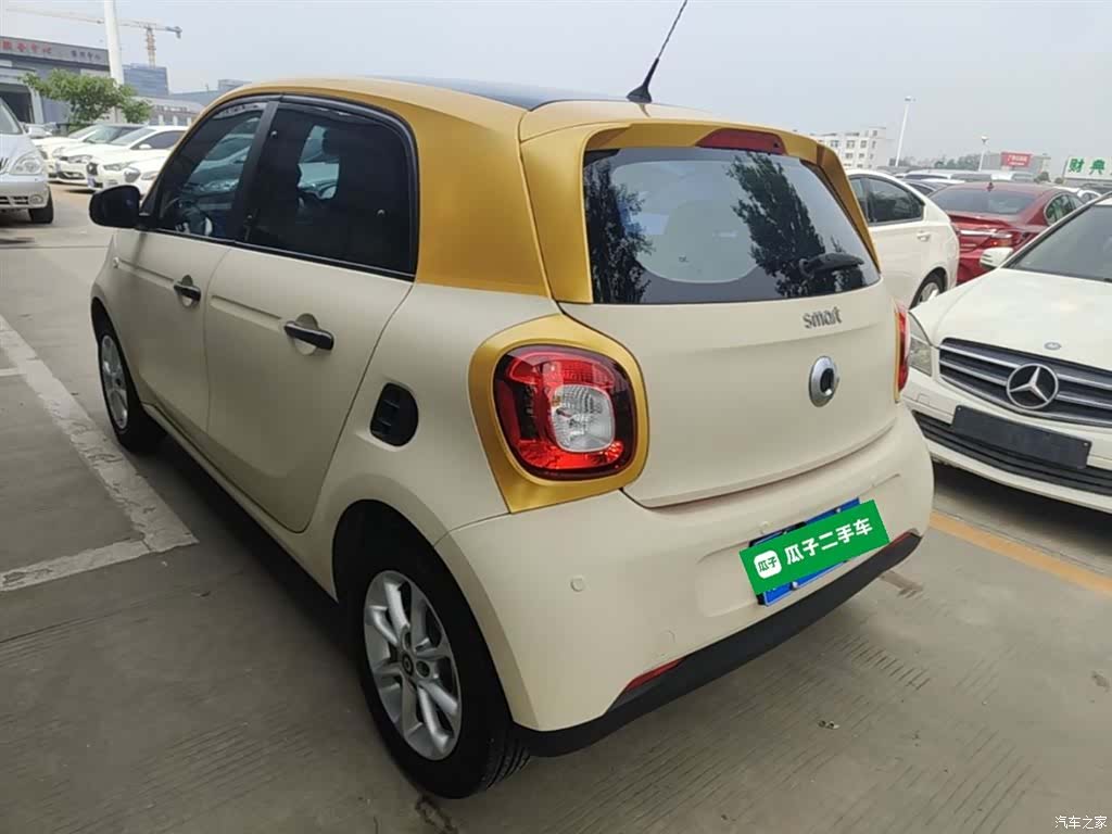 Smart Forfour, 2017 все фото