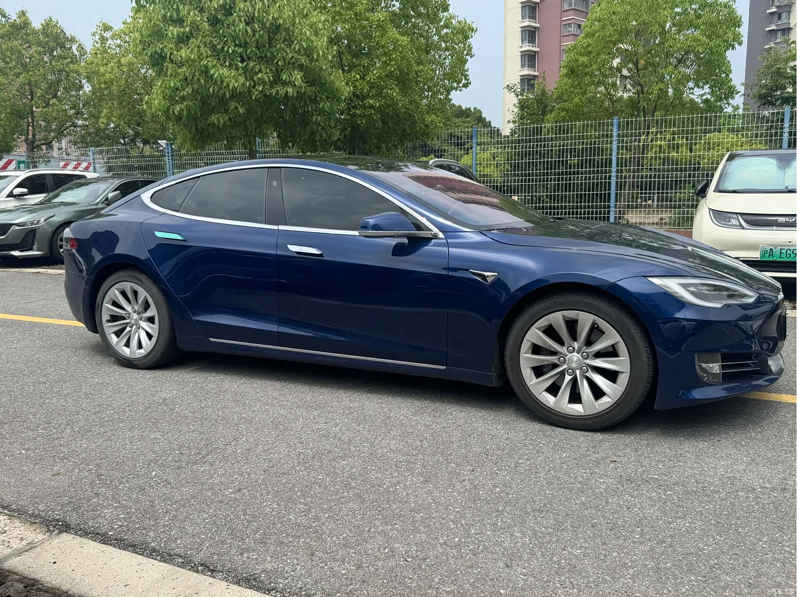 Tesla Model S, 2018 все фото