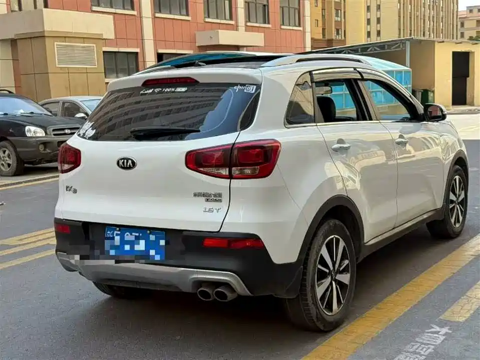 Kia KX3 proud run
