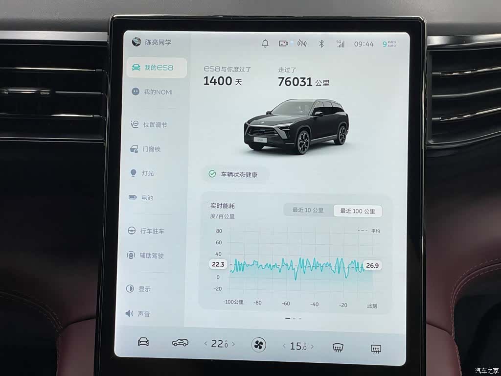 NIO ES8, 2022 13