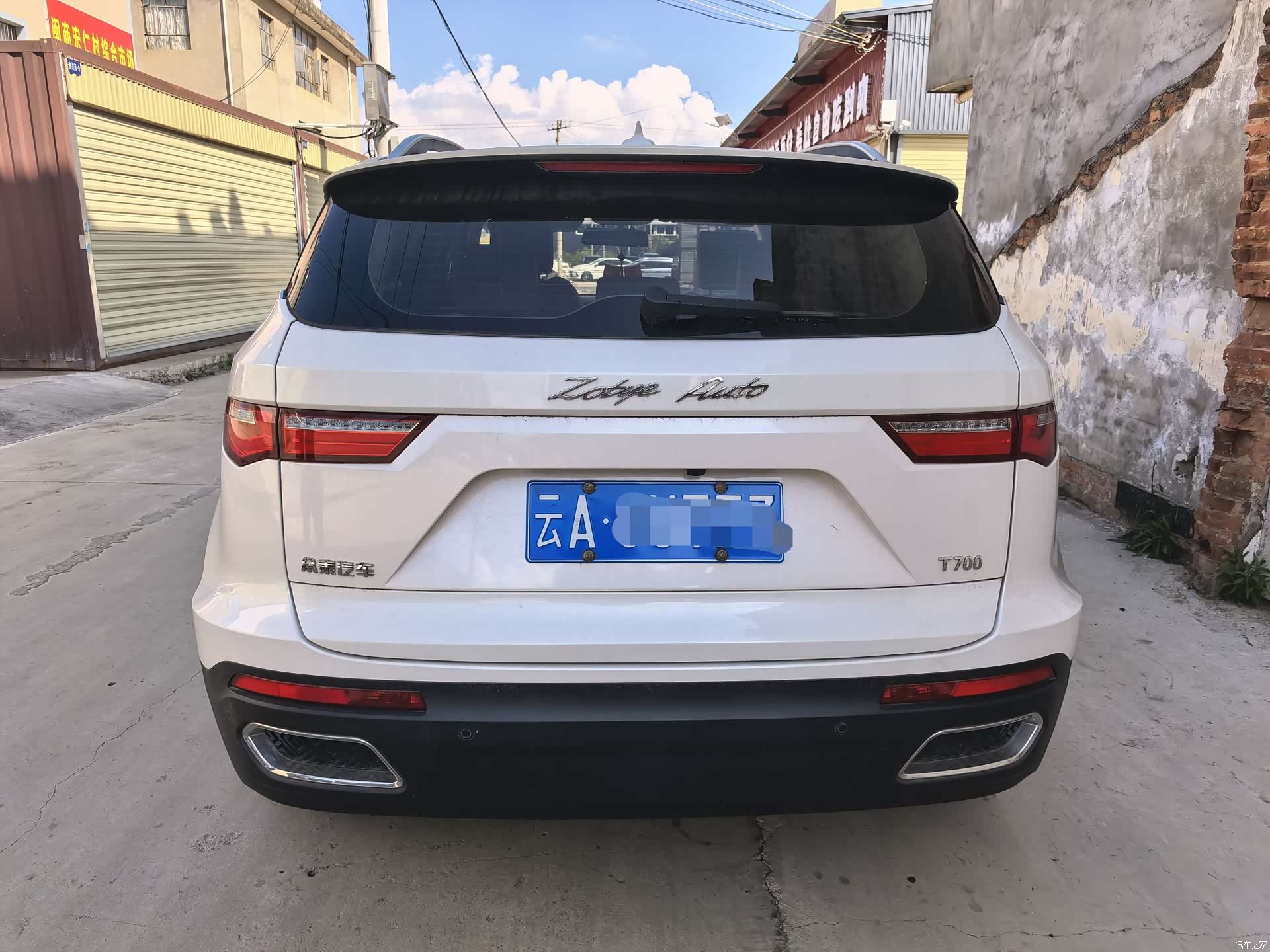 Zotye T700, 2017 9