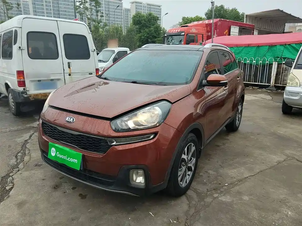 Kia KX3 proud run