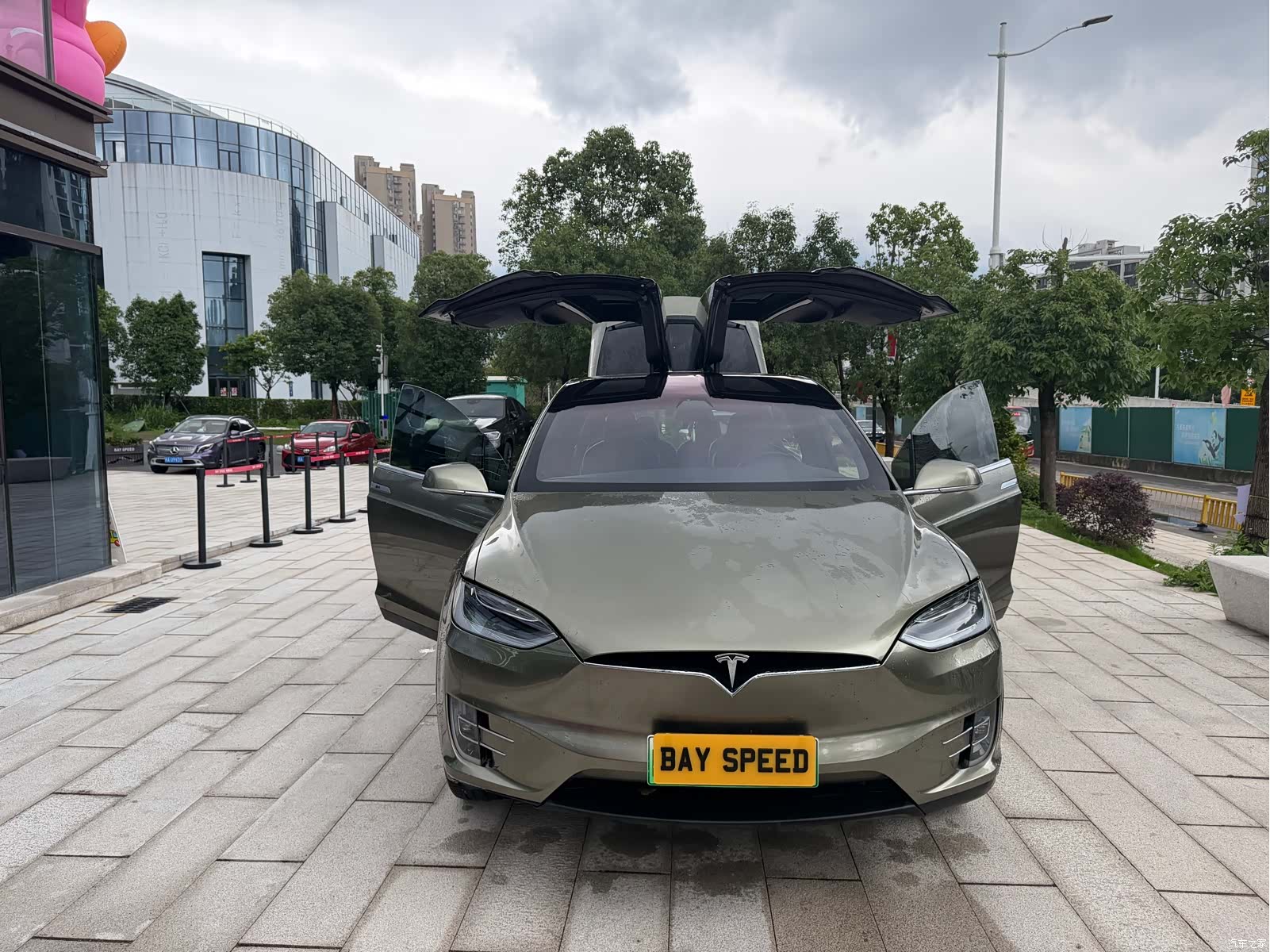 Tesla Model X, 2018 все фото