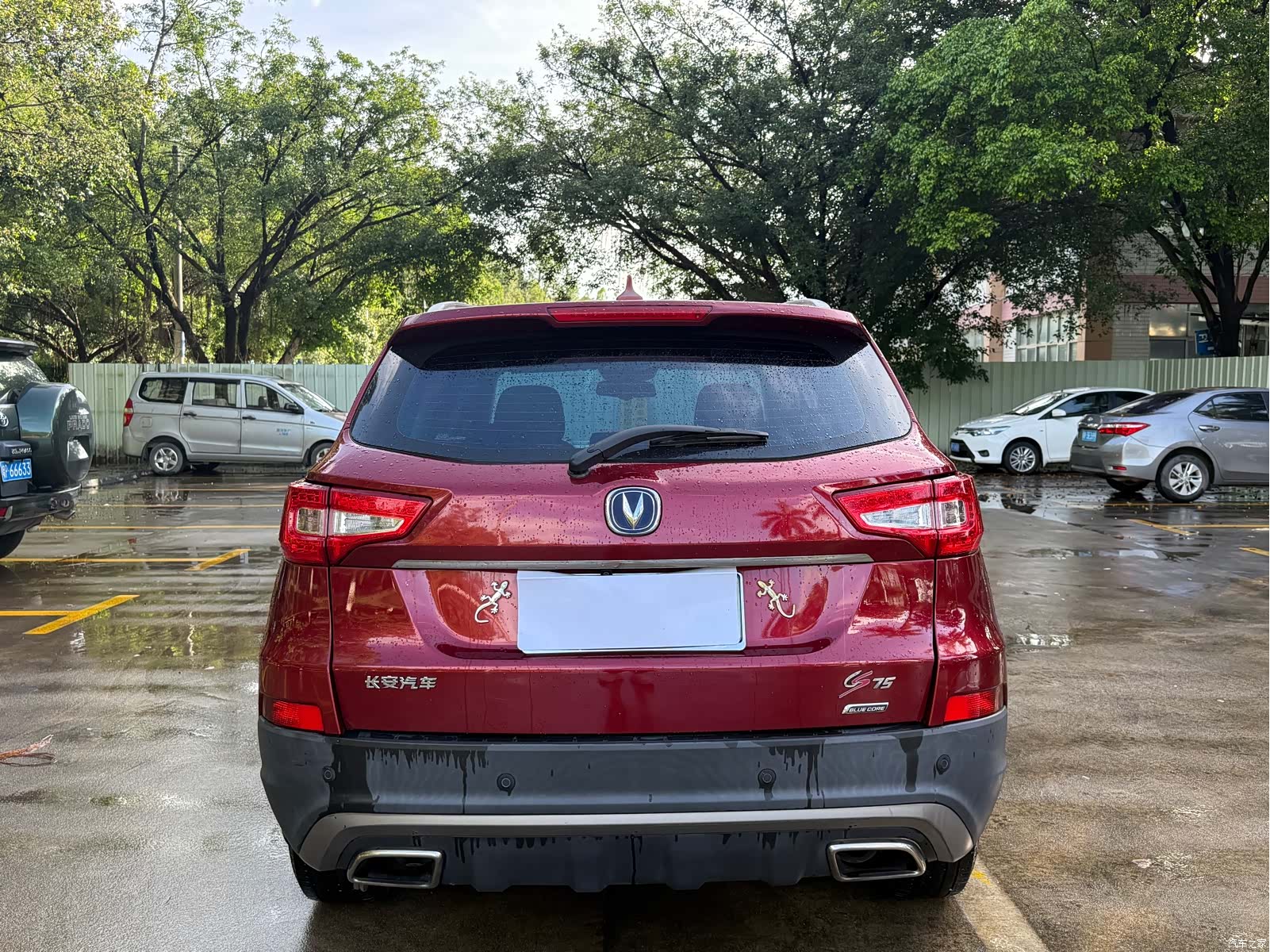 Changan CS75, 2016 8