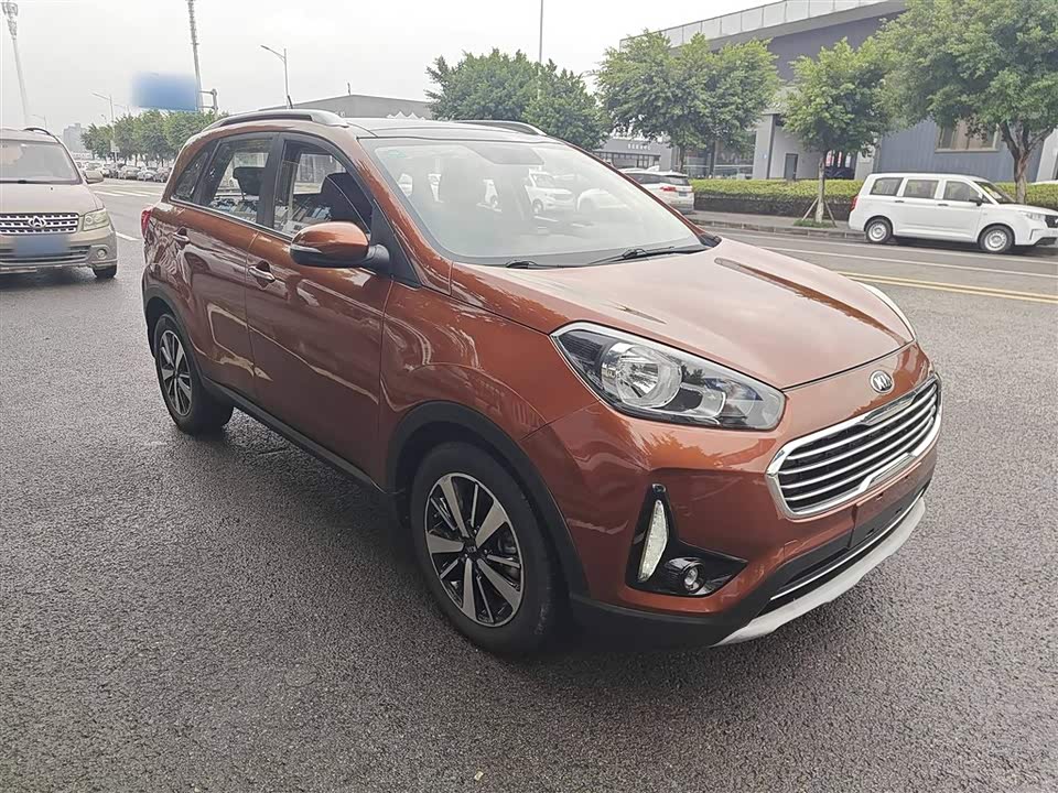 Kia KX3 proud run