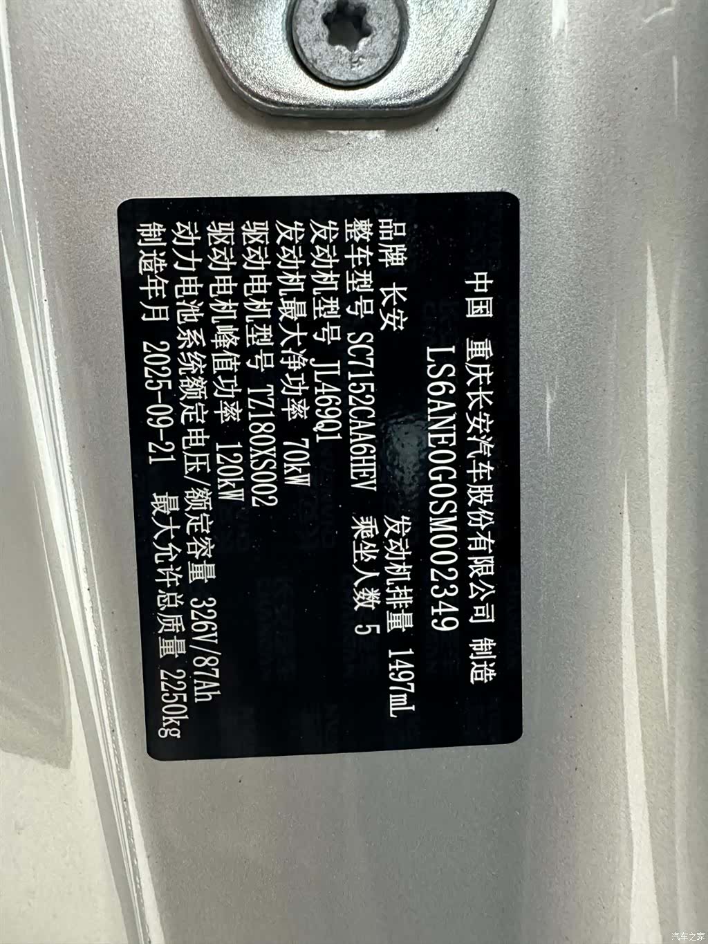 Changan Eado, 2025 23
