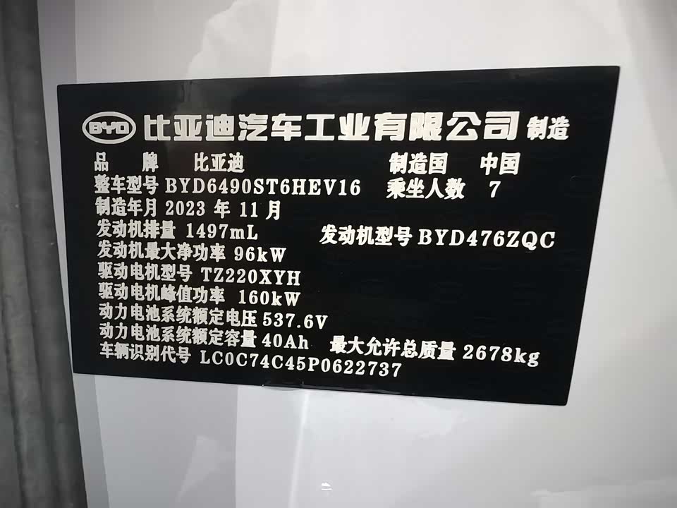BYD Tangxin Energy