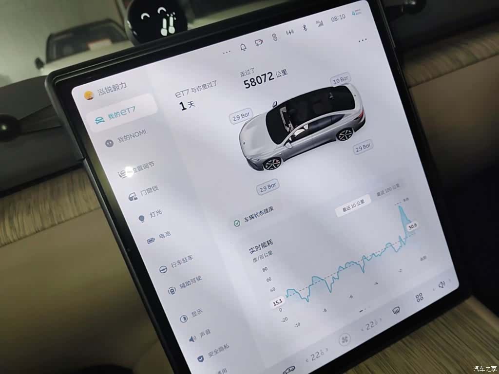 NIO ET7, 2022 8