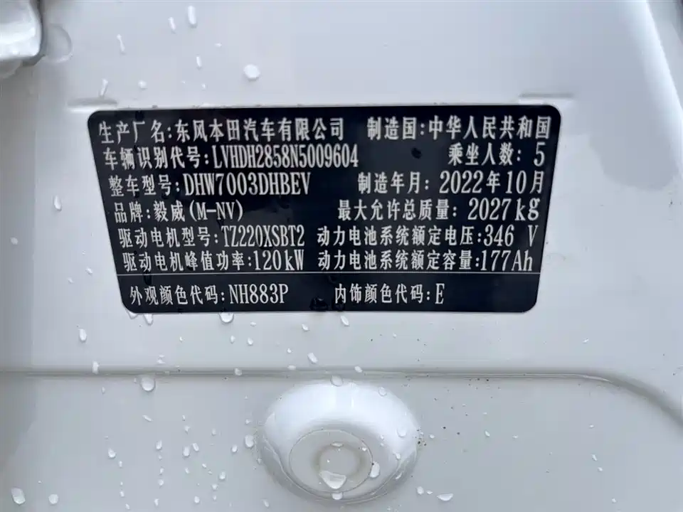 CIIMO Dongfeng Honda M-NV