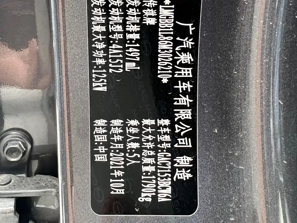 Trumpchi Shadow Leopard