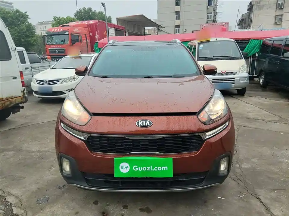 Kia KX3 proud run