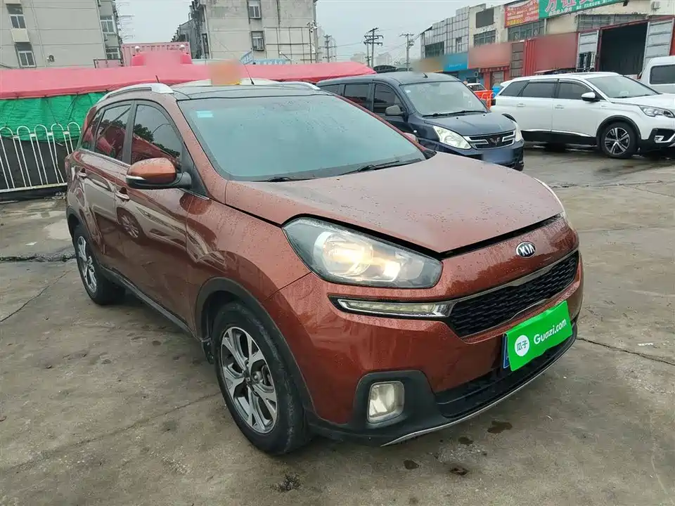 Kia KX3 proud run